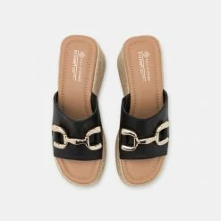 Call It Spring VEGAN ROMINA - Heeled Mules - Black -Call it Spring Shop 059c3555e6bd42e79242103e5cd8c2ef