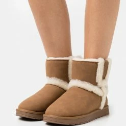 Call It Spring VEGAN WARMM - Winter Boots - Cognac