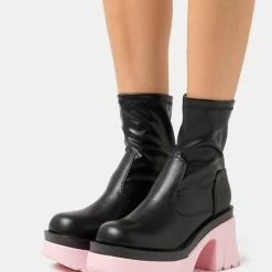 Call It Spring VEGAN AARYANA - Platform Ankle Boots - Black