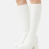 Call It Spring VEGAN OBVIOUSLY - Platform Boots - White -Call it Spring Shop 46d3a73363ef4882a555b60078c7a2b2