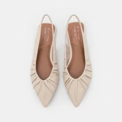 Call It Spring VEGAN SCRUNCHY - Slingback Ballet Pumps - Ice -Call it Spring Shop 472b1bc08a7e461383565cde020186bb