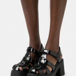 Call It Spring RAMMONA - High Heeled Sandals - Black