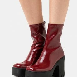 Call It Spring VEGAN NATHALI - Classic Ankle Boots - Medium Red
