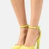 Call It Spring KHELANI - High Heeled Sandals - Bright Green