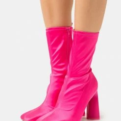 Call It Spring VEGAN CECILIAA - Classic Ankle Boots - Bright Pink
