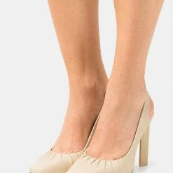 Call It Spring VEGAN DALLIA - High Heels - Light Yellow