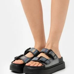 Call It Spring JAZMINE - Mules - Black/multi-coloured