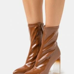 Call It Spring VEGAN NORAAH - Classic Ankle Boots - Medium Brown