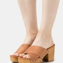 Call It Spring VEGAN SPENCER - Clogs - Cognac
