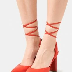 Call It Spring VEGAN NICKI - High Heeled Sandals - Red