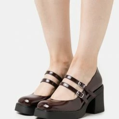 Call It Spring VEGAN MONROE - Platform Heels - Bordo