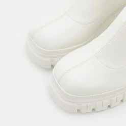 Call It Spring VEGAN OBVIOUSLY - Platform Boots - White -Call it Spring Shop 9f49795749a84bb182287d4ff902165a