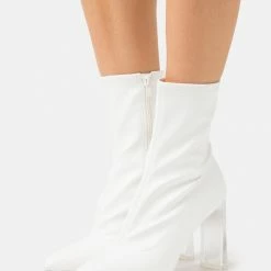 Call It Spring VEGAN NORAAH - Classic Ankle Boots - White