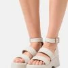 Call It Spring OCTAVIA - Platform Sandals - Other White -Call it Spring Shop bcb016551967435ab0e592c05d829b39