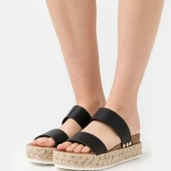 Call It Spring SAVANNAH - Heeled Mules - Black