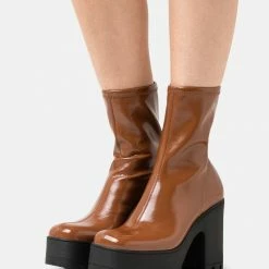 Call It Spring VEGAN NATHALI - Classic Ankle Boots - Medium Brown