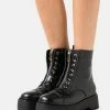 Call It Spring PAIIGE - Lace-up Ankle Boots - Black