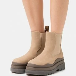 Call It Spring VEGAN STEVIIE - Platform Ankle Boots - Other Beige