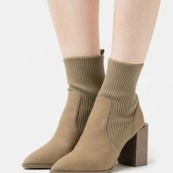 Call It Spring VEGAN SARA - Classic Ankle Boots - Khaki